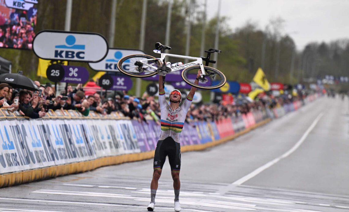 After Flanders win, Mathieu van der Poel says everything else will be a bonus