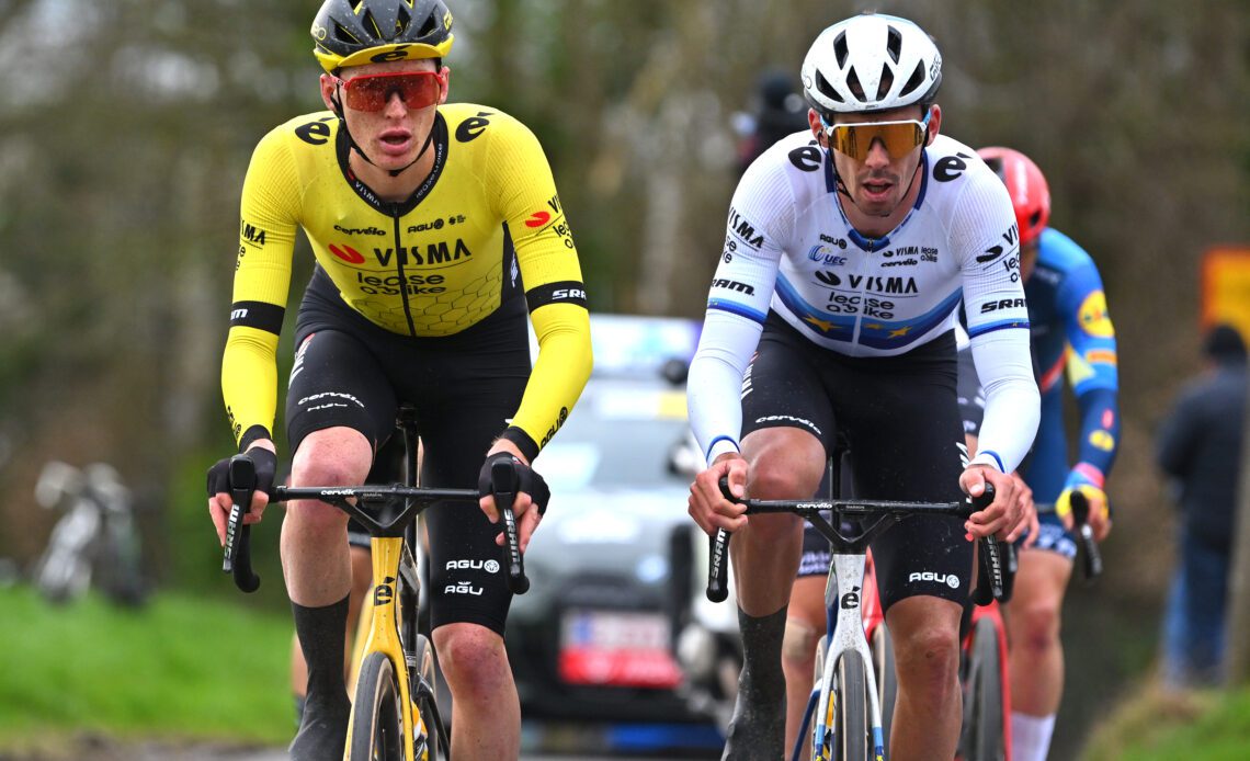 Christophe Laporte returns for Visma-Lease A Bike at Paris-Roubaix, Jorgenson out