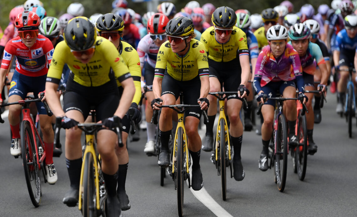 Crashes disrupt second day of racing at La Vuelta Femenina