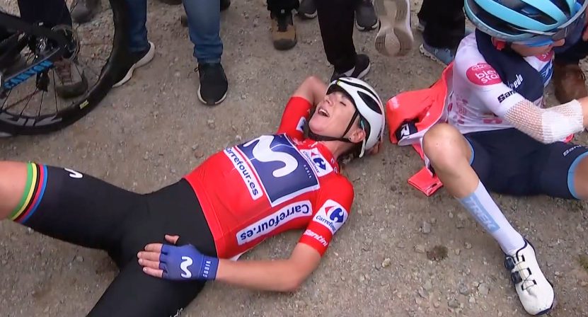 Despite crash Lidl-Trek wins Vuelta España Femenina's opening team time trial