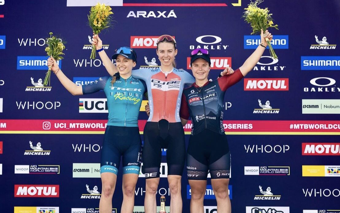 Emilly Johnston flies to her first XCC World Cup podium in Araxa