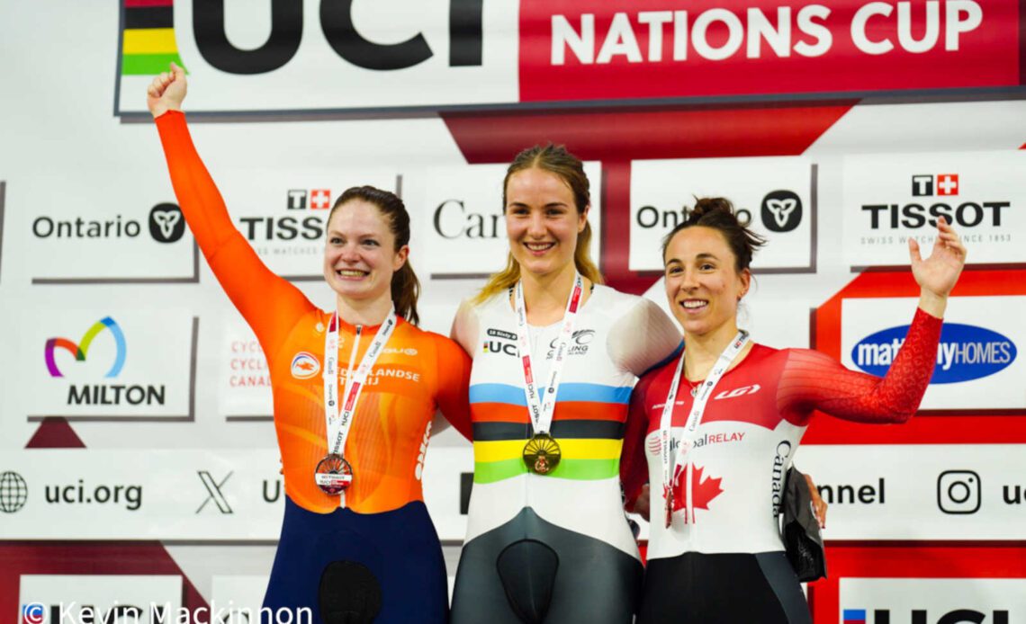 Highlights from UCI Track Nations Cup Day 3 plus photo gallery