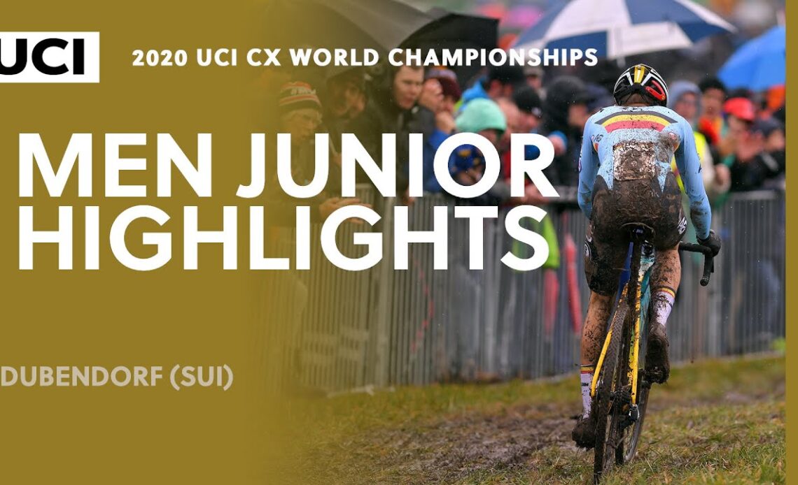 Men Junior Highlights | 2020 UCI Cyclo-cross World Championships