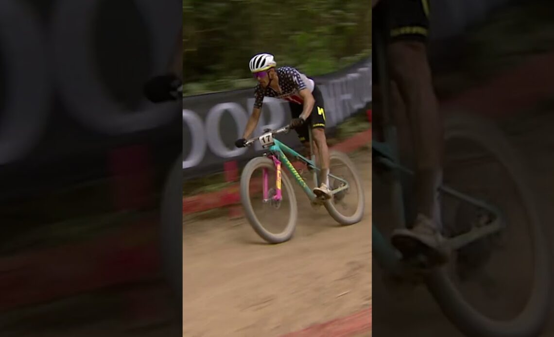 The final lap of the Men Elite XCO race in Mairiporã was pure fire! 🔥 #MountainBike