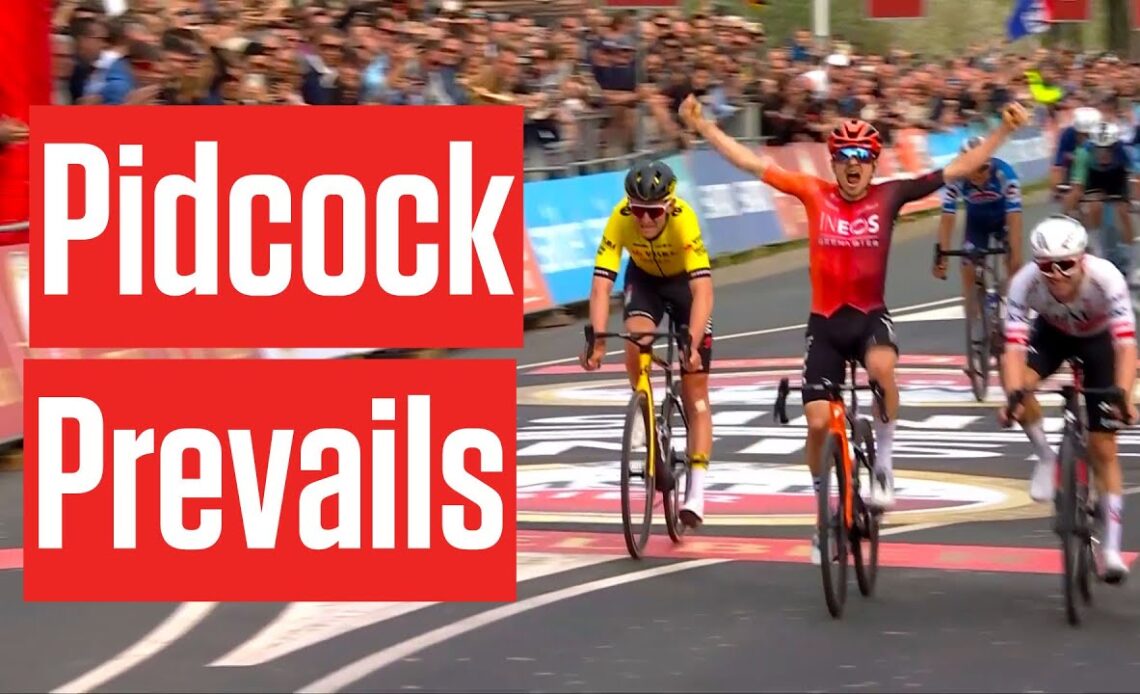 Tom Pidcock's Moment In the Amstel Gold Race 2024, And Mathieu van der Poel?