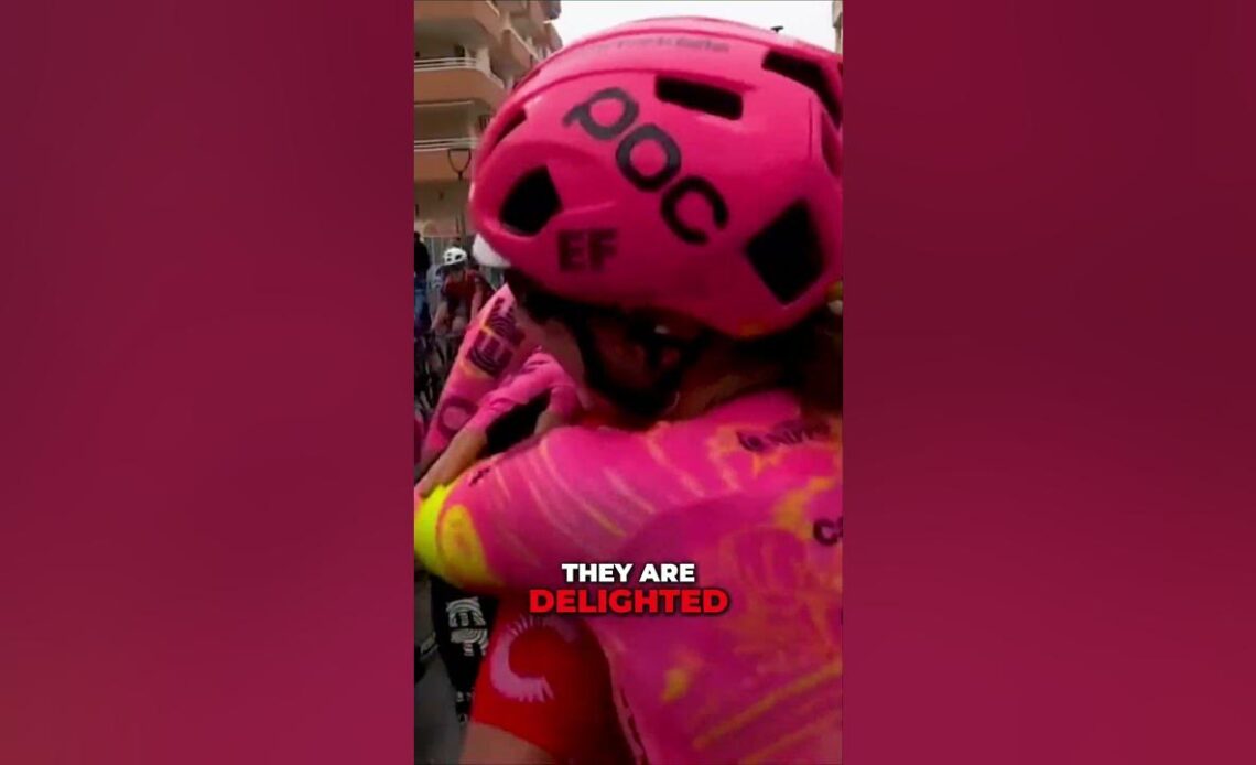 Watch Alison Jackson's Vuelta Win Celebration 🇨🇦🙌
