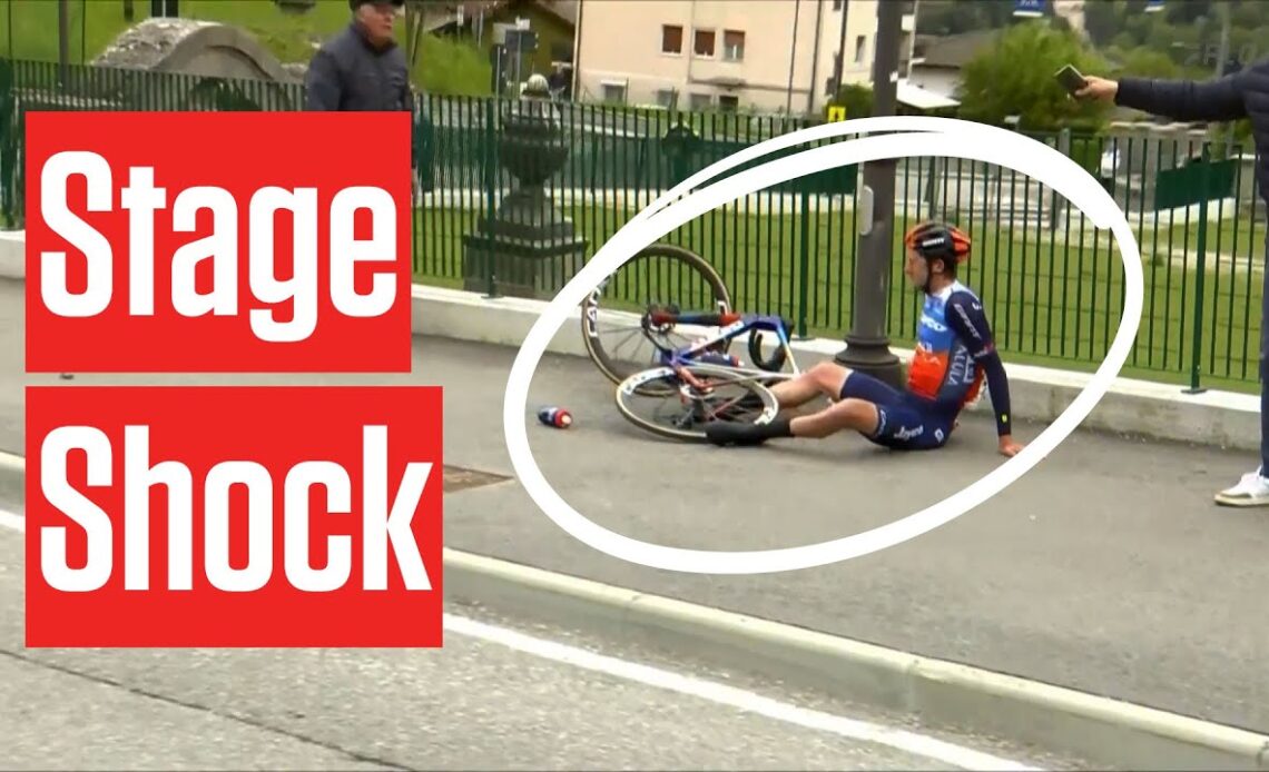 What Caused Scary Tour of the Alps Chris Harper Crash?