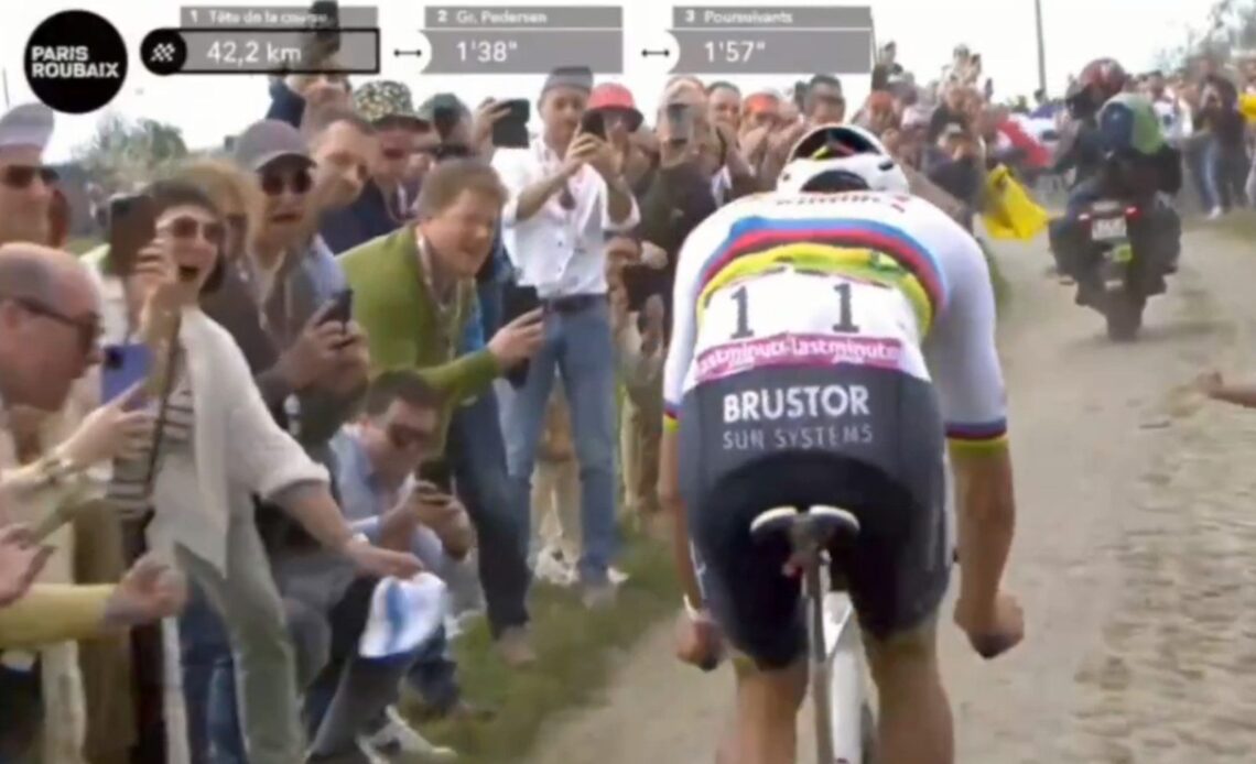 Why would any 'fan' do this to Mathieu van der Poel?