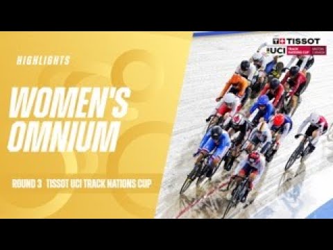 Women's Omnium Highlights - Milton, Canada | 2024 Tissot UCI Track Nations Cup