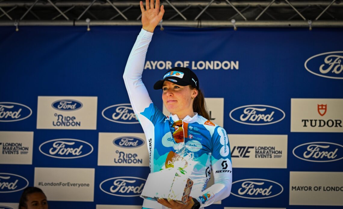 Charlotte Kool 'gave everything' for stage 2 podium to reward DSM teammates' work at RideLondon Classique
