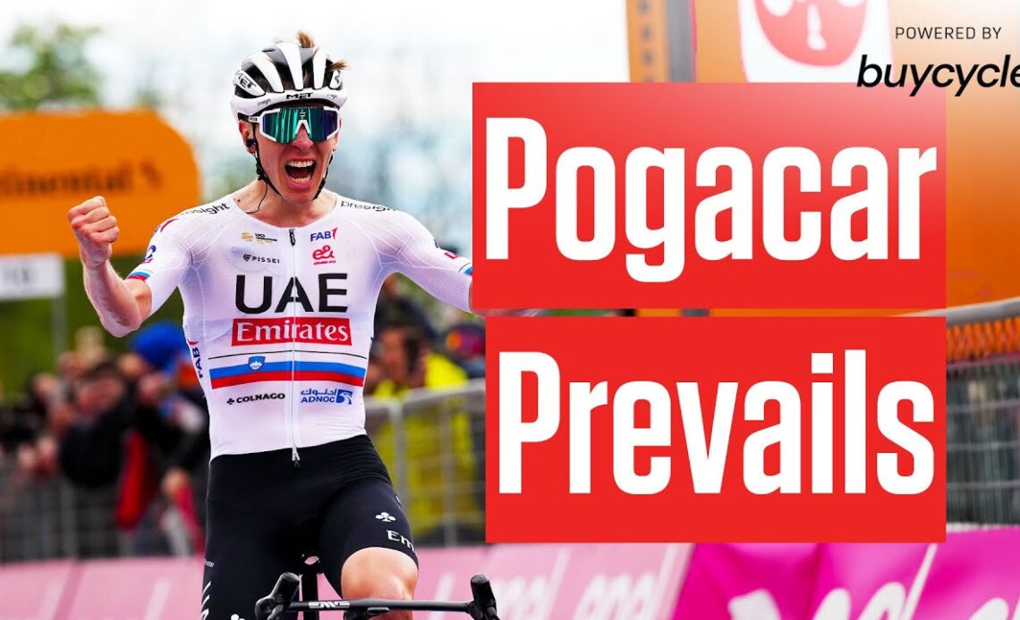 From Crash To Champion: Tadej Pogacar's Turbulent Giro d'Italia 2024
