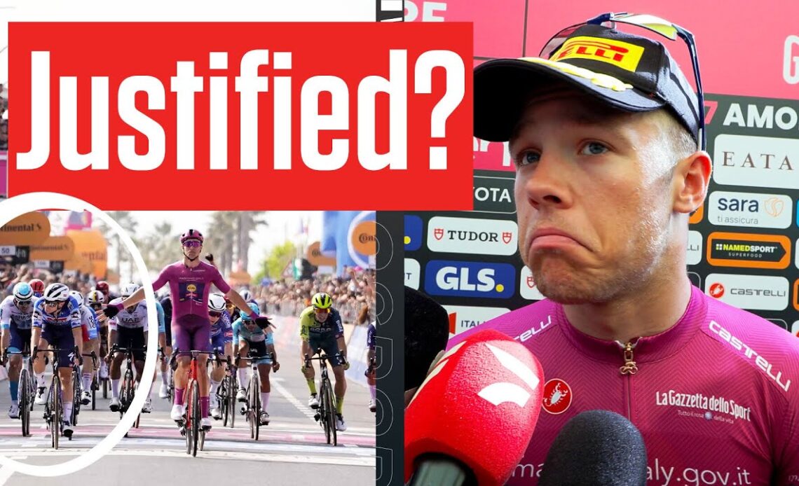 Giro d'Italia 2024 Sprint Dispute: Tim Merlier's Case And Rider Reactions