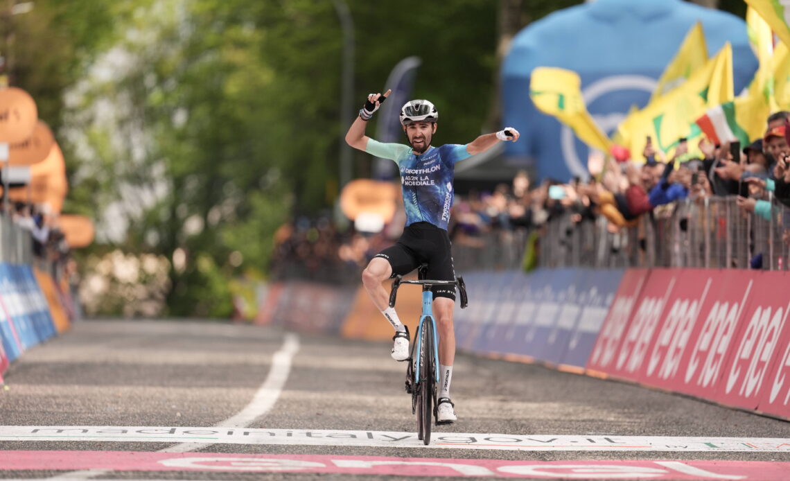 Giro d'Italia: Valentin Paret-Peintre follows in his brother's footsteps with stage 10 victory