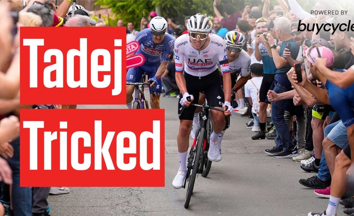 How Tadej Pogacar Fell Short On Giro d'Italia 2024 Stage 1