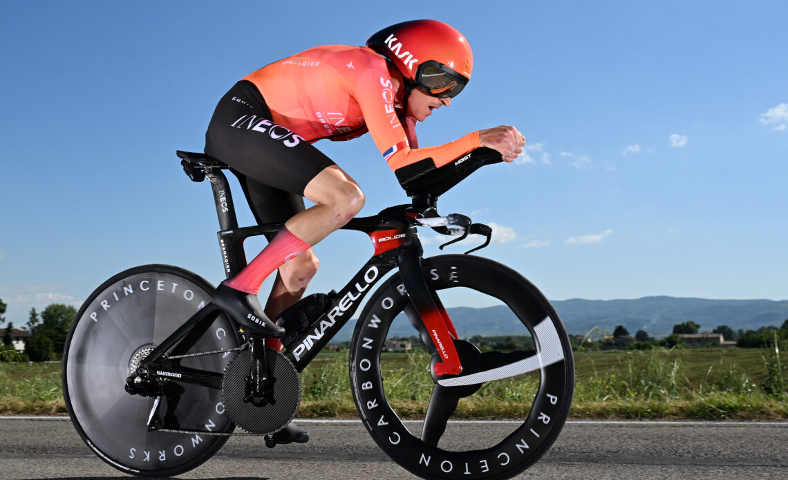 'I'm looking forward to putting it right' - Geraint Thomas on upcoming Giro d'Italia time trial