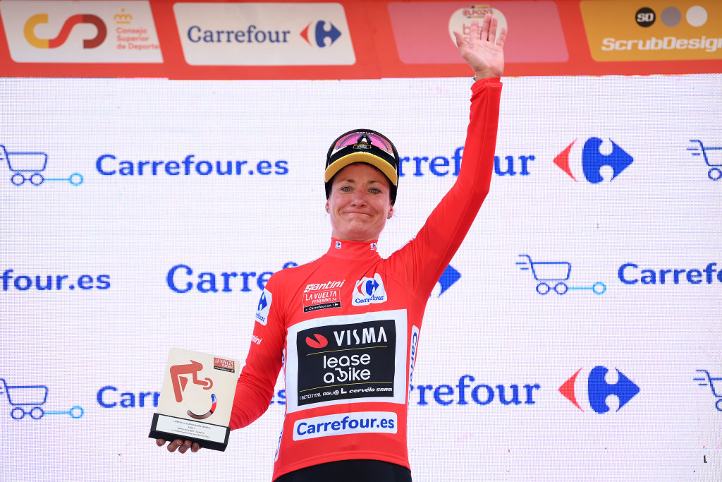 'It was not the main goal' - Marianne Vos takes red leader's jersey at La Vuelta Femenina