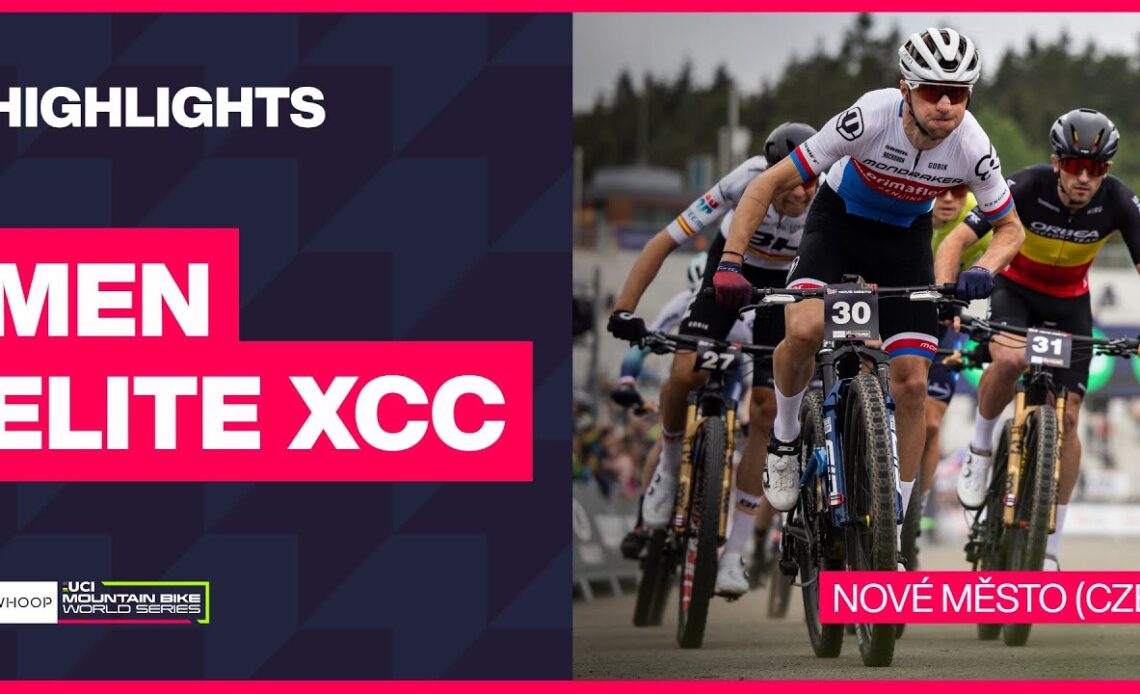Nové Město - Men Elite XCC Highlights | 2024 WHOOP UCI Mountain Bike World Cup