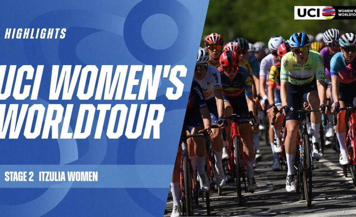 Stage 2 - Itzulia Women Highlights | 2024 UCI Women's WorldTour