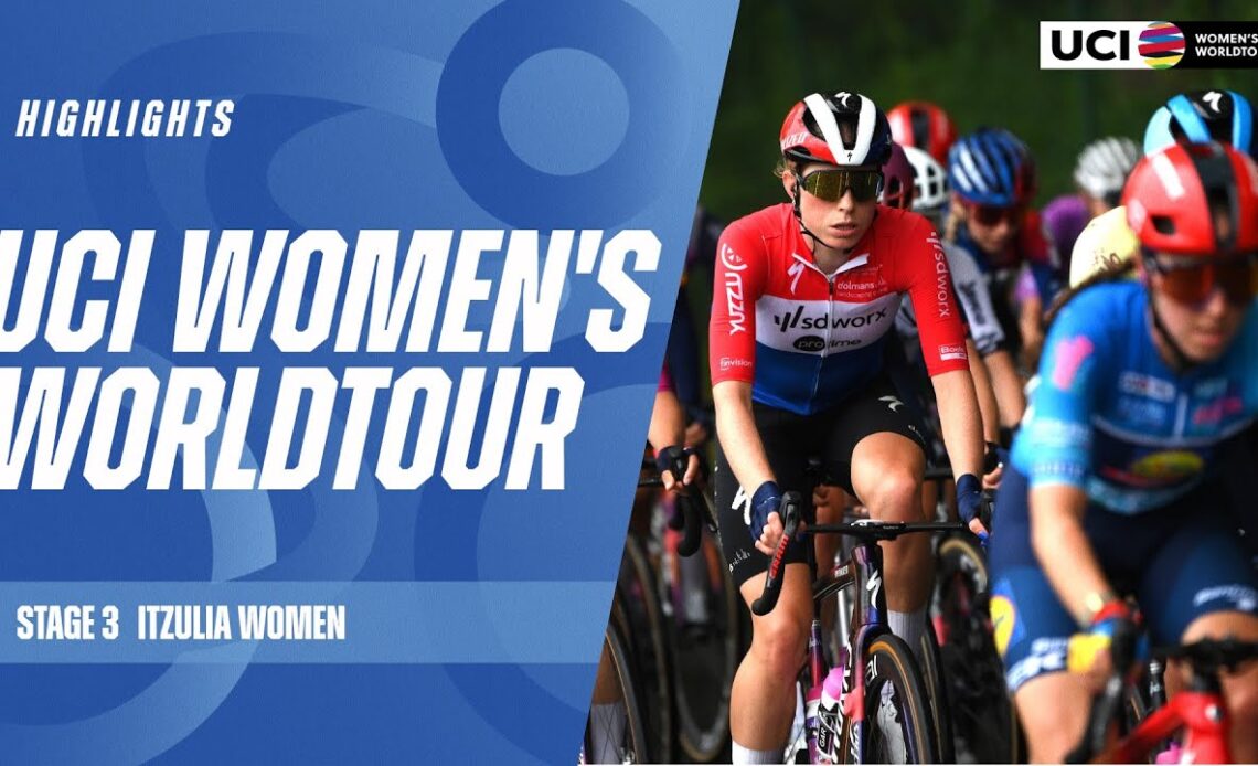 Stage 3 - Itzulia Women Highlights | 2024 UCI Women's WorldTour