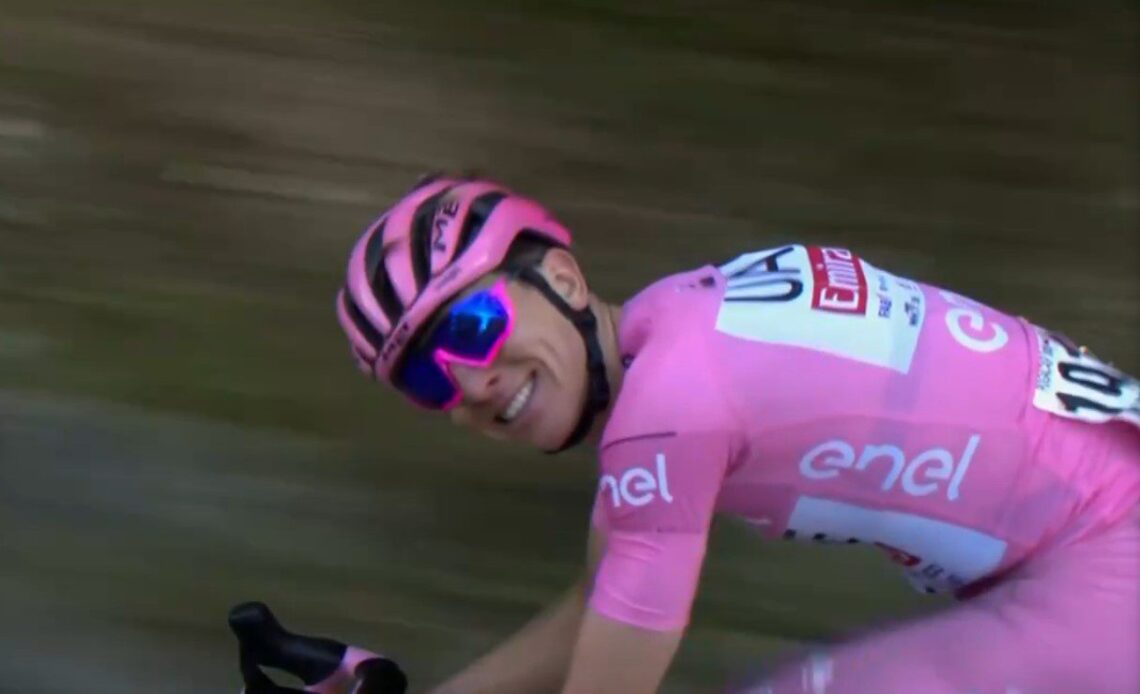 Tadej Pogačar cruises to sixth Giro d'Italia stage win on penultimate day
