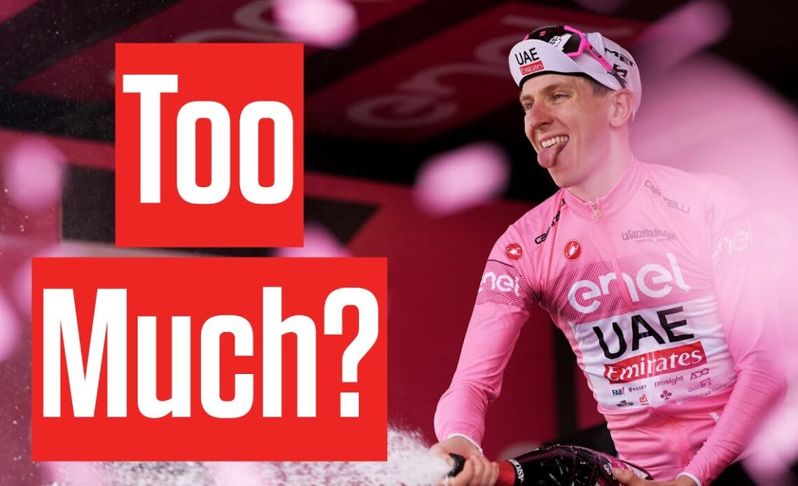 Tadej Pogacar's Pursuit of Glory: Rivals Reacting at Giro d'Italia 2024