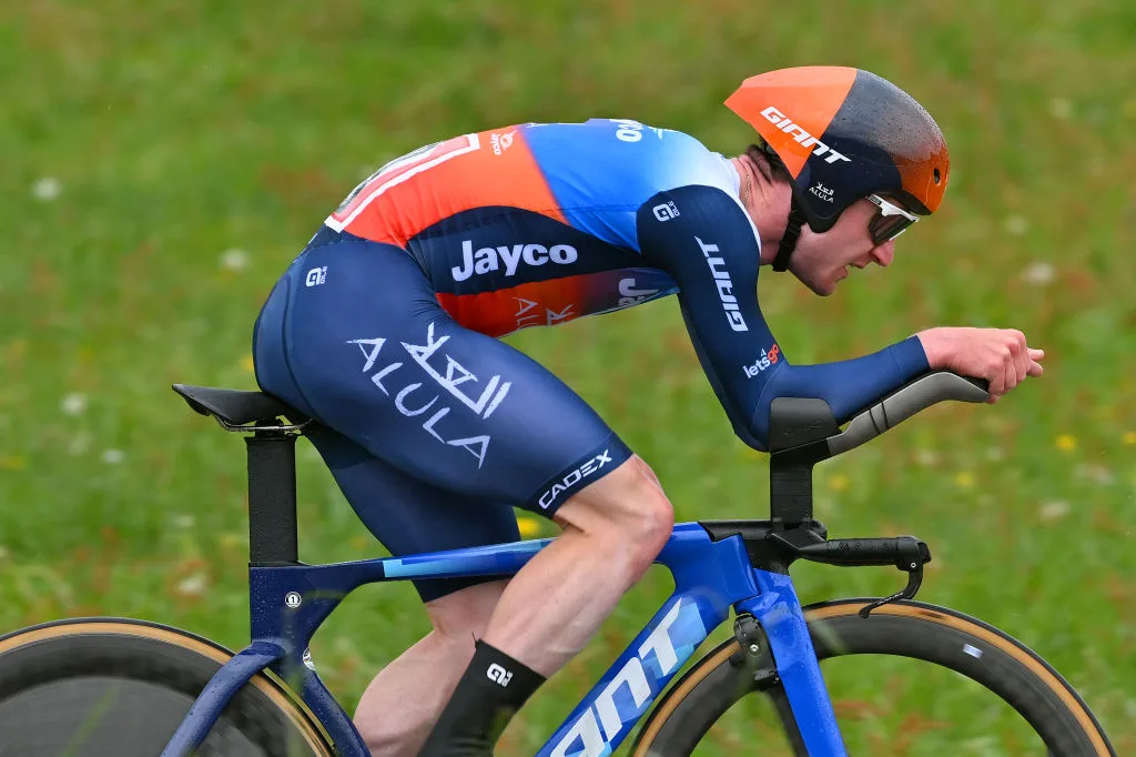 Eddie Dunbar beats Ryan Mullen to win elite men's time trial title at Irish Road Championships