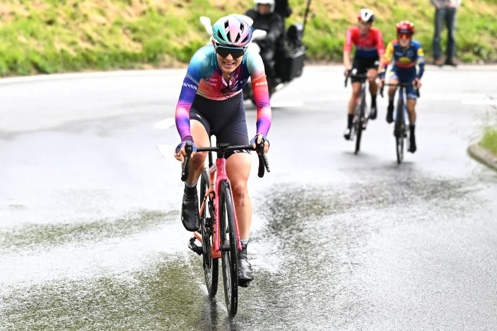 'It was close' - Chabbey misses out on Tour de Suisse Women stage victory after 50km solo breakaway
