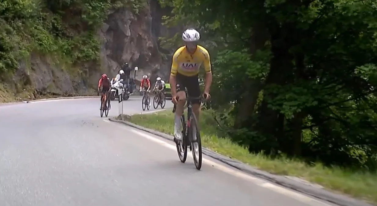 João Almeida beats teammate Adam Yates in shortened Tour de Suisse mountain stage