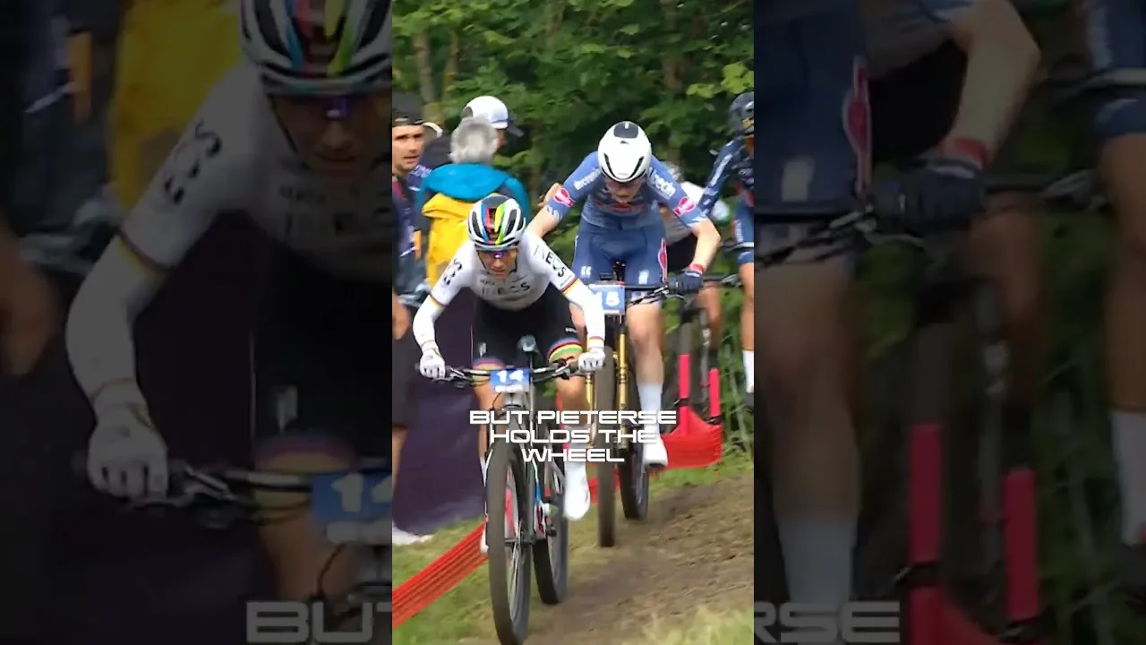 This XCC finale between Puck Pieterse and Pauline Ferrand-Prévot in Val di Sole was 🔥 #MountainBike