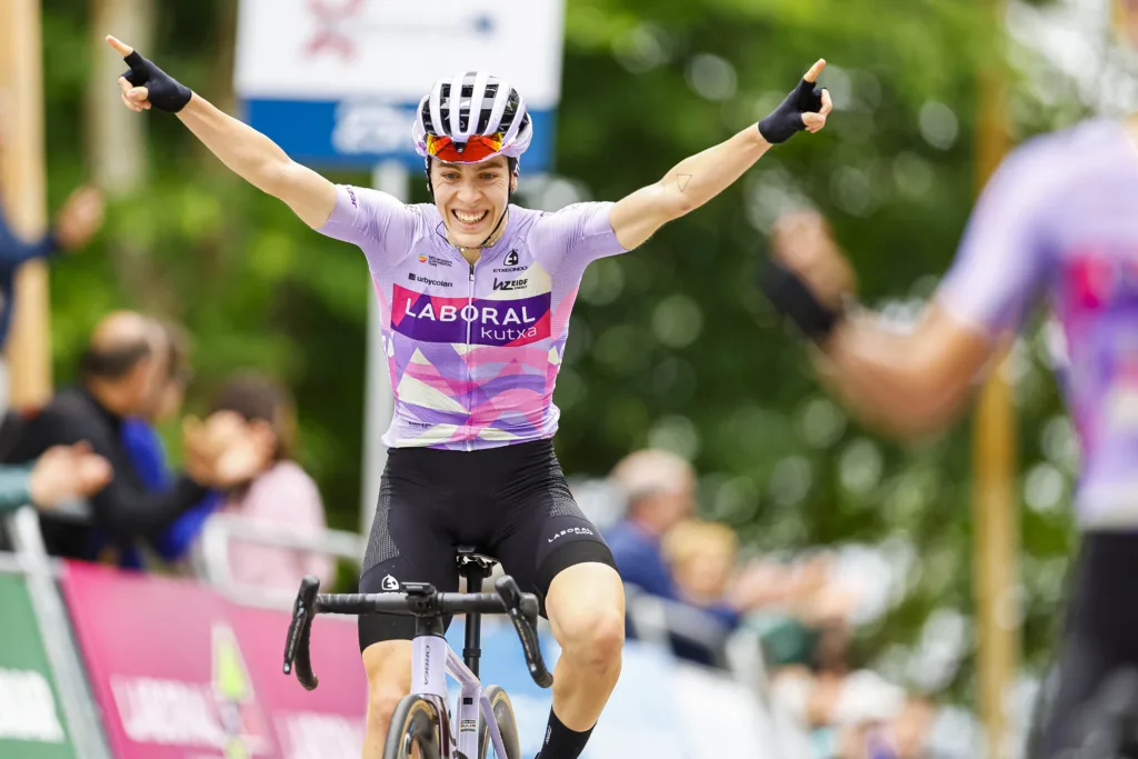 Tour Féminin des Pyrénées: Usoa Ostolaza solos to stage 2 victory atop ...