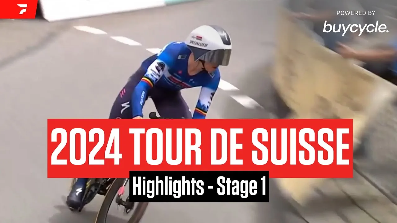 Tour de Suisse 2024 Stage 1 Highlights