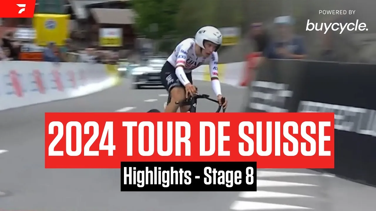 Tour de Suisse 2024 Stage 8 Highlights