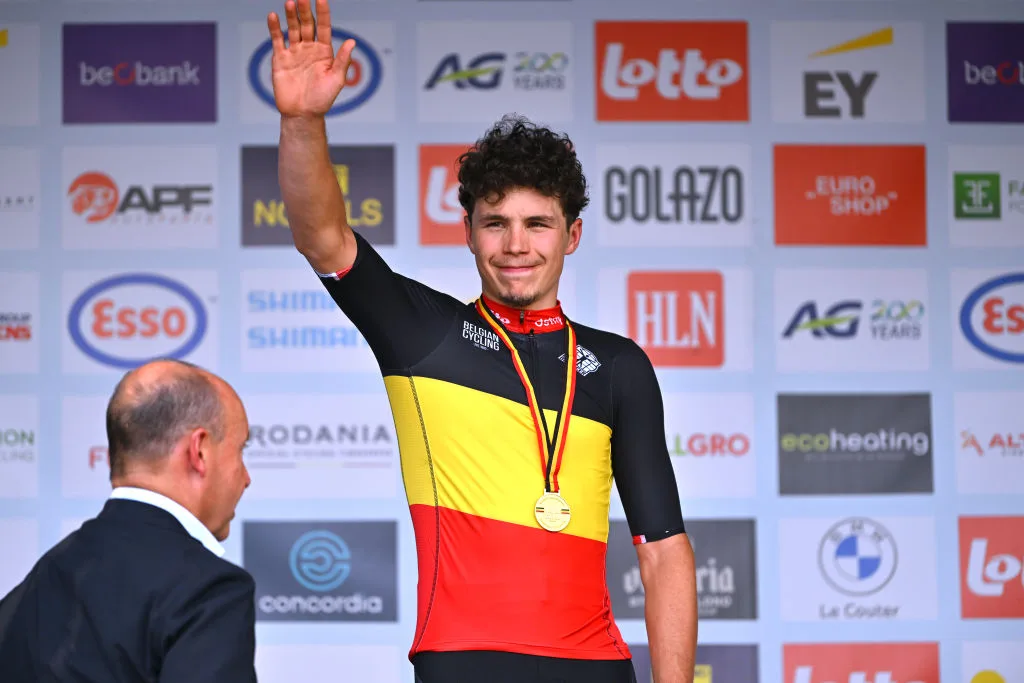 'We'll see if it's possible to play for the win' – Tour de France debut goals for new Belgian champion Arnaud De Lie