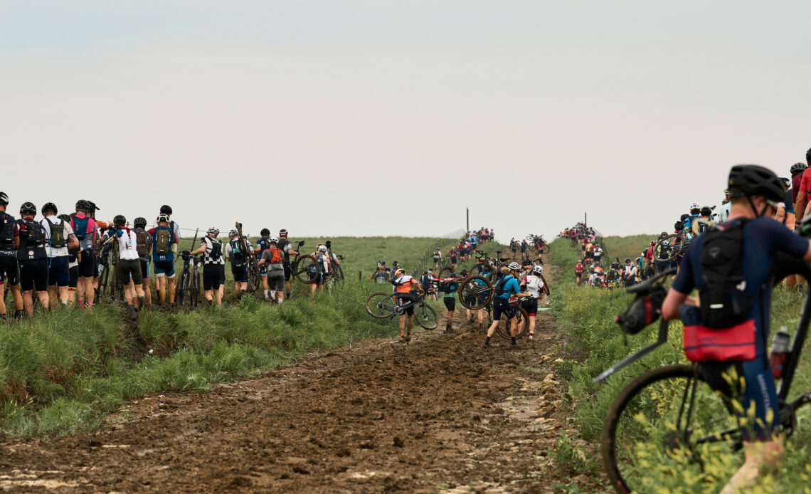 ‘Nice to meet you peanut butter mud’ – Matej Mohorič among Unbound riders preparing for mud cameo