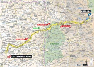 Tour de France 2024 Stage 12 route