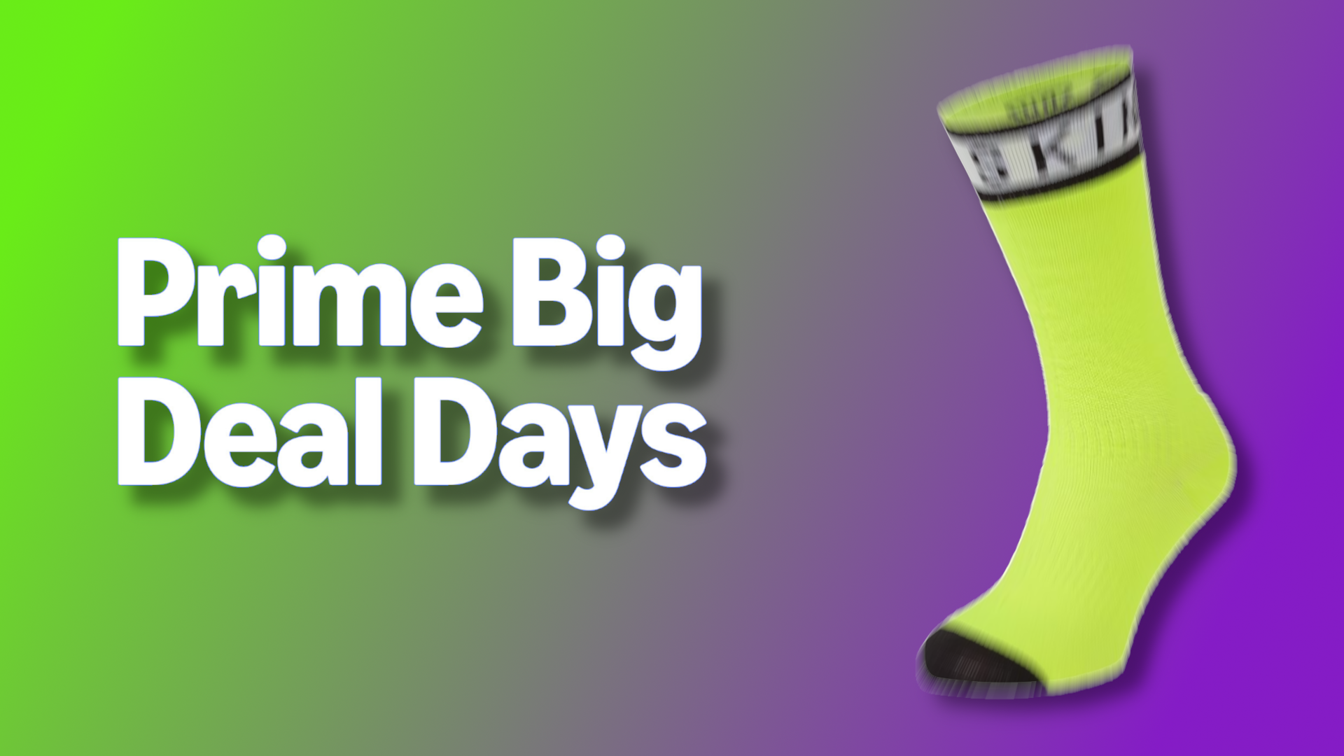 This waterproof sock deal for Amazon Prime Day has to be seen to be believed