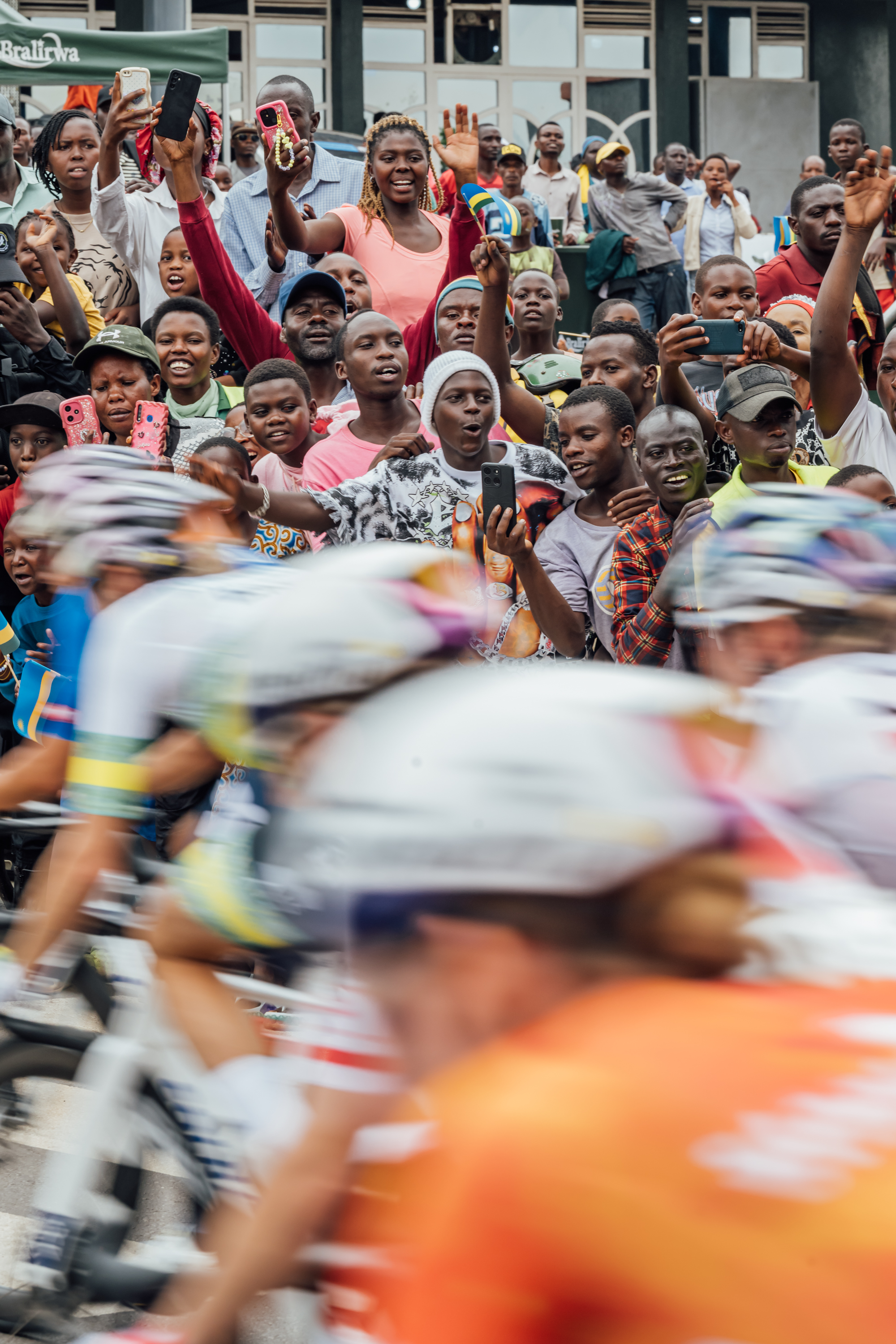 Fans at the UCI Road World Championships