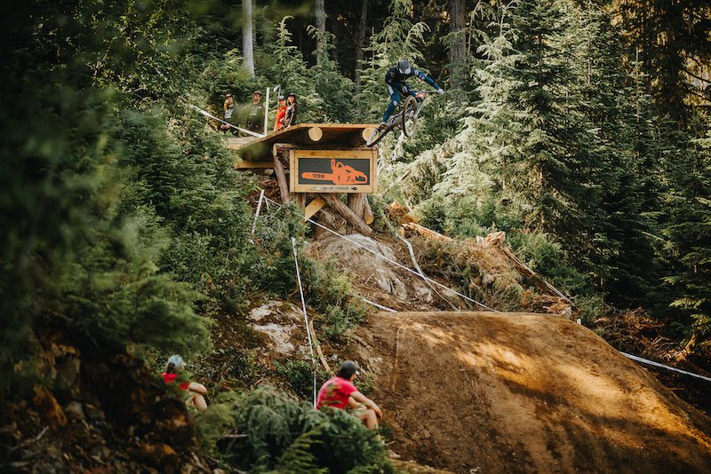 Testing Whistler's 1199 track