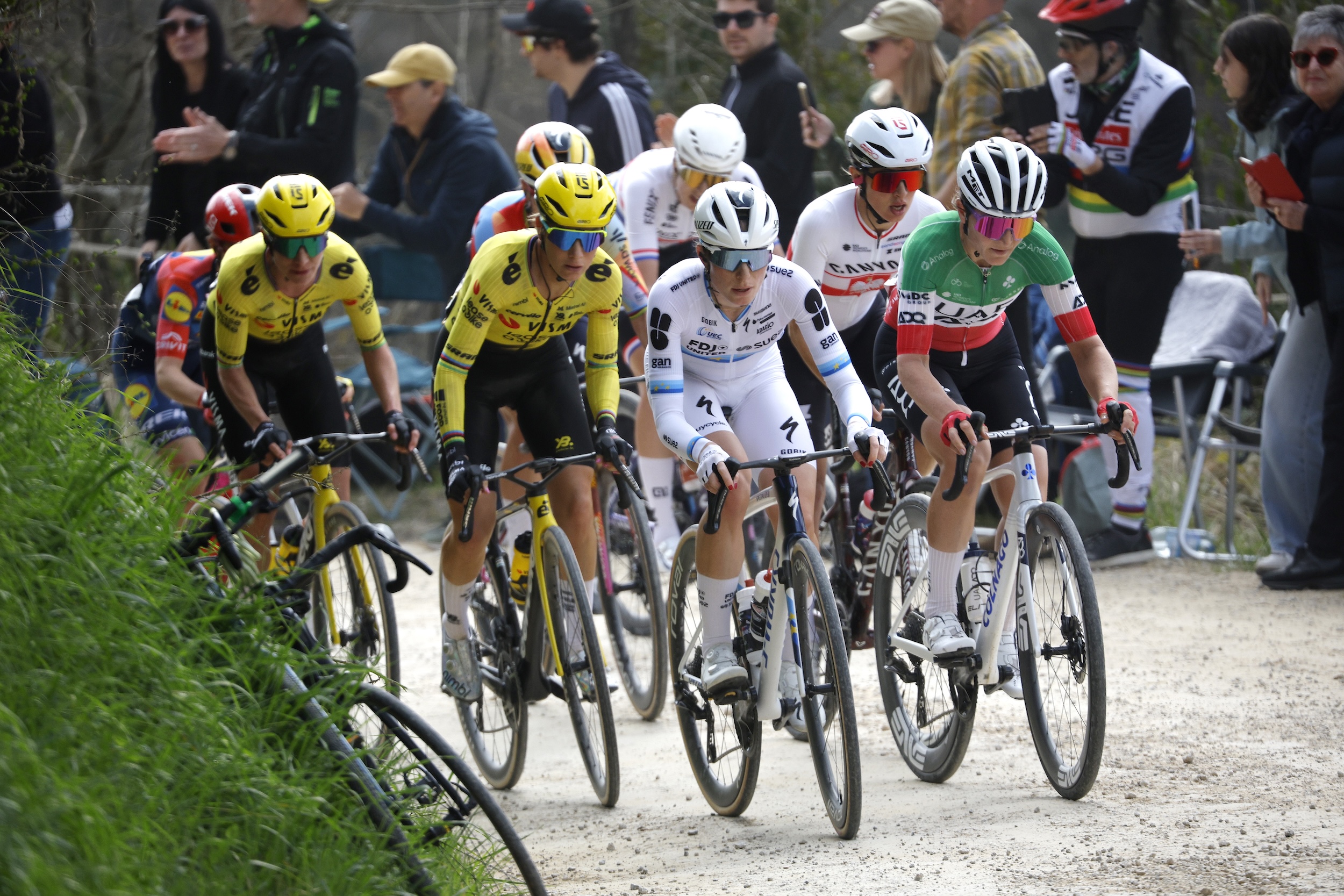 Strade Bianche Donne 2026 - 12th Edition - Siena - Siena 133km - 7/03/2026 - Demi Vollering (NED - FDJ United - SUEZ) - photo Massimo Fulgenzi/SprintCyclingAgency&copy;2026